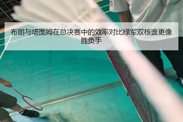 布朗与塔图姆在总决赛中的效率对比绿军双核谁更像胜负手